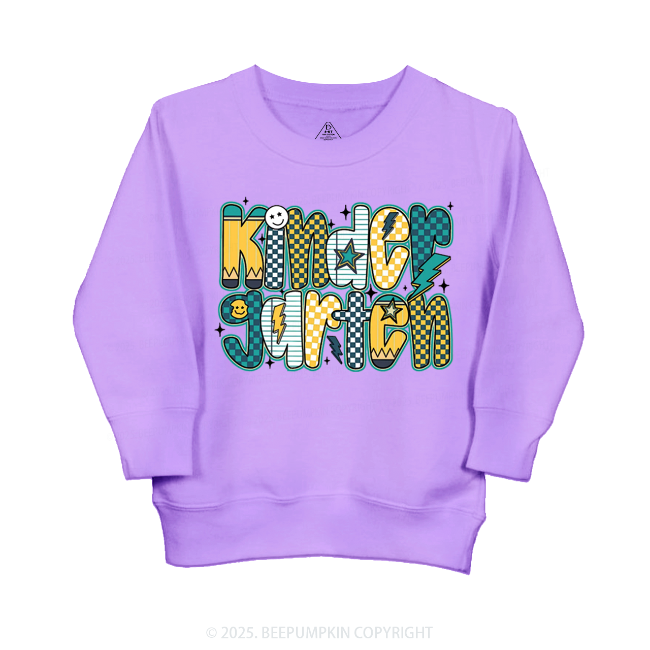 Personalized School Boy Sublimation File Kid's Sweatshirt