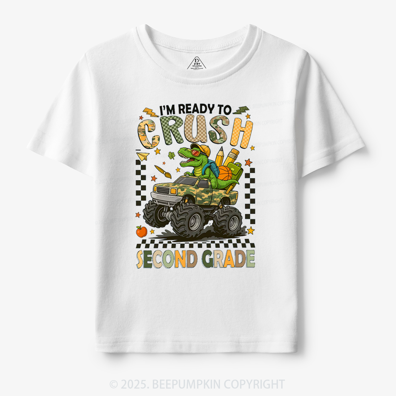Personalized I’m Ready To Crush Toddler&Kid's Tees Beepumpkin