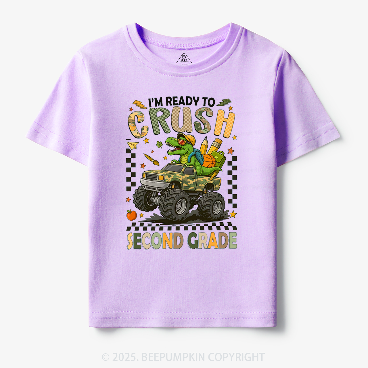 Personalized I’m Ready To Crush Toddler&Kid's Tees Beepumpkin