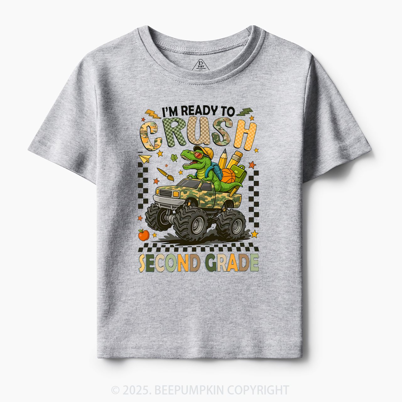 Personalized I’m Ready To Crush Toddler&Kid's Tees Beepumpkin