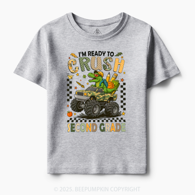 Personalized I’m Ready To Crush Toddler&Kid's Tees Beepumpkin