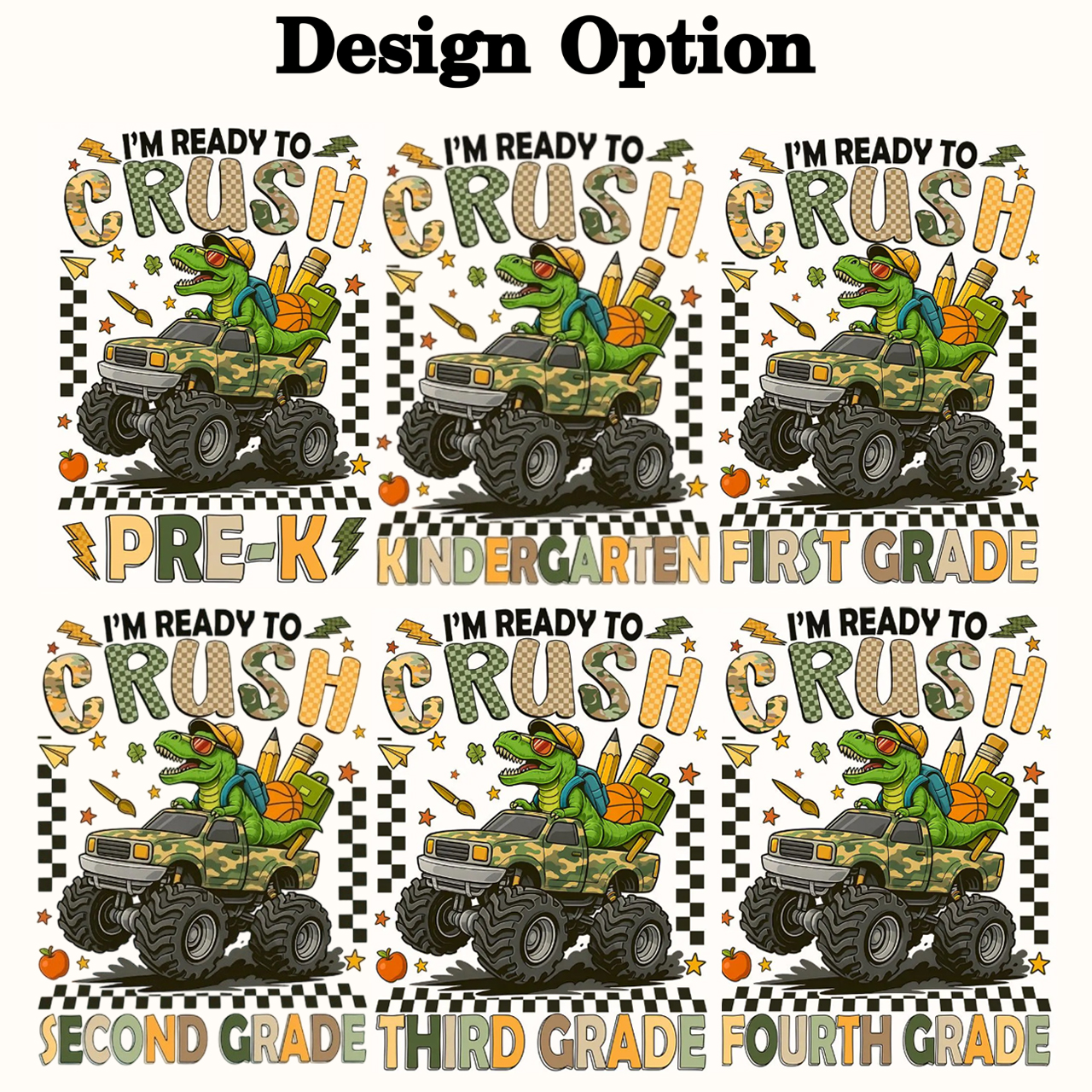 Personalized I’m Ready To Crush Toddler&Kids Washed Tees