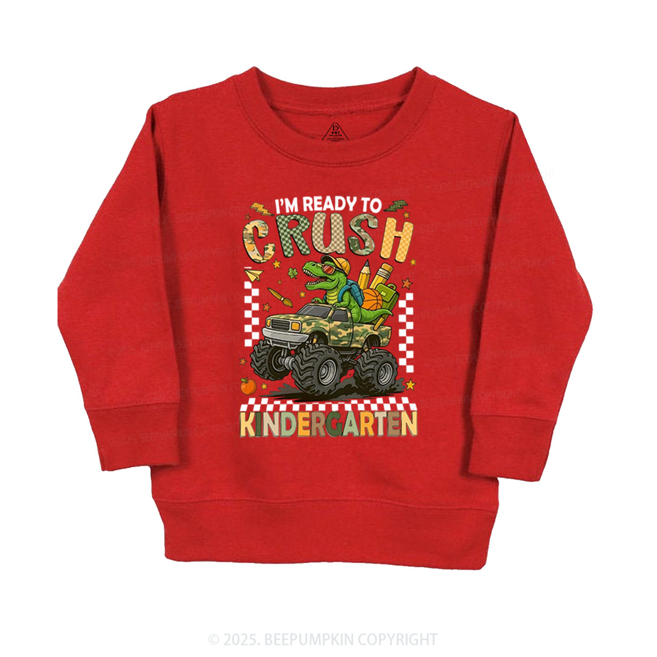 Personalized I’m Ready To Crush Kid's Sweatshirt