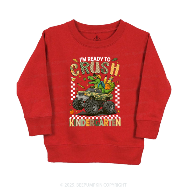 Personalized I’m Ready To Crush Kid's Sweatshirt