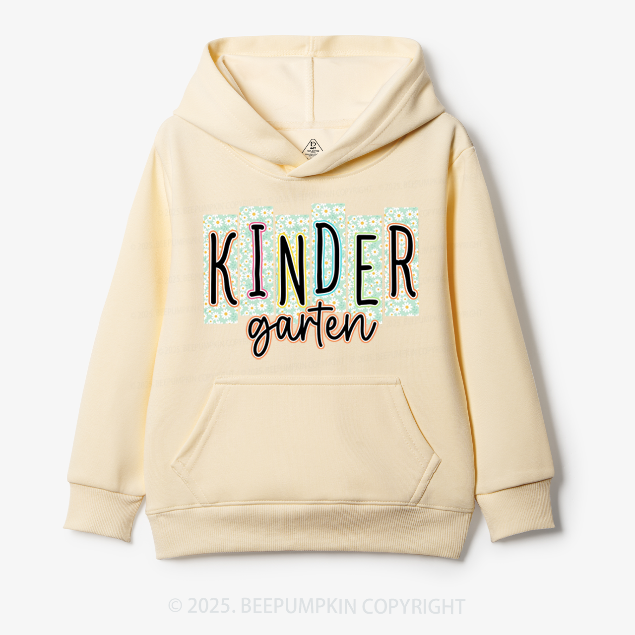 Personalized Floral School Days Kid's Hoodies Beepumpkin