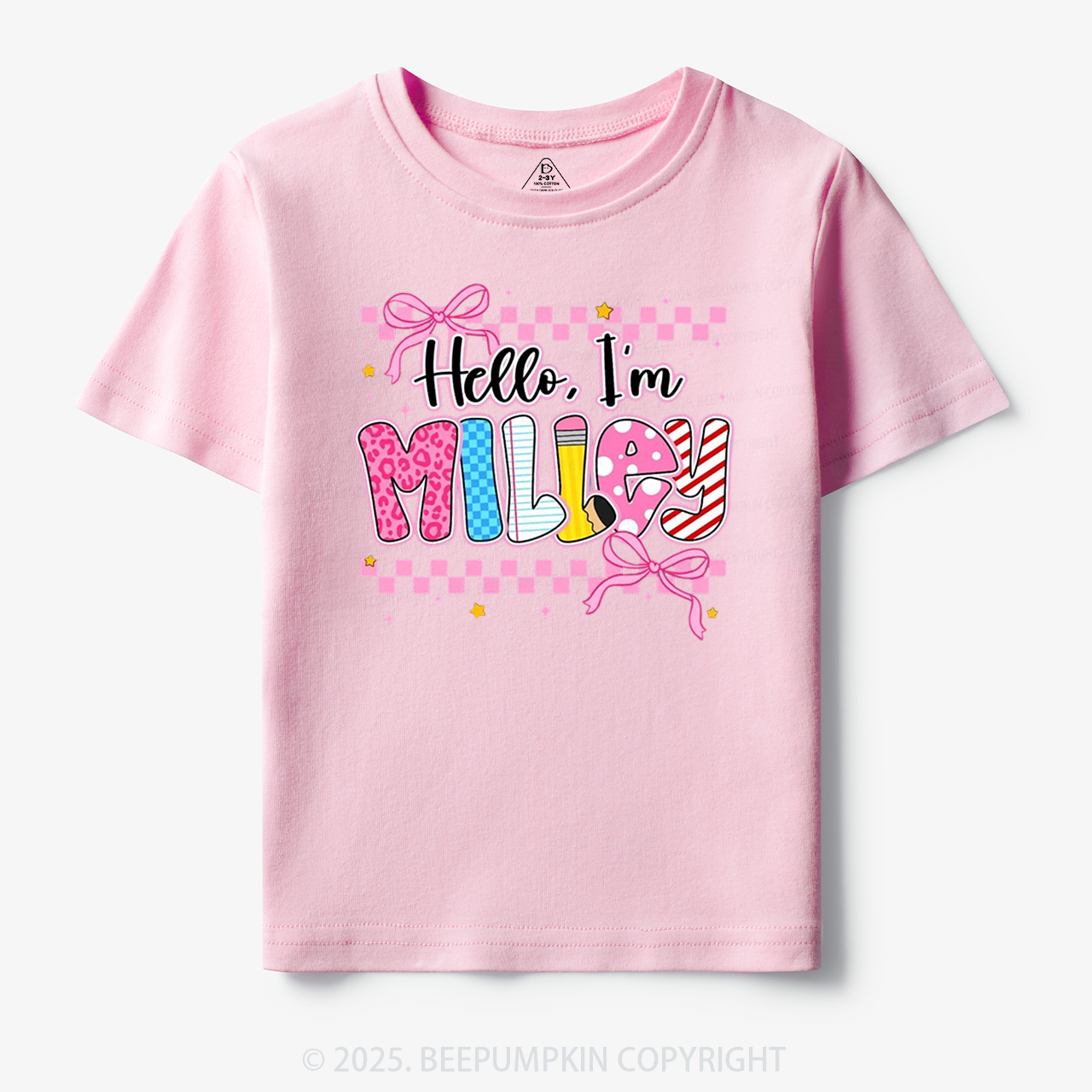 Personalized Sweet & Sassy Toddler&Kid's Tees Beepumpkin