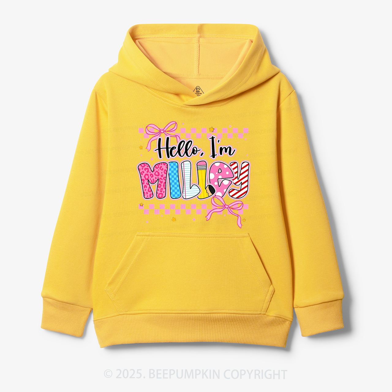 Personalized Sweet & Sassy Kid's Hoodies Beepumpkin