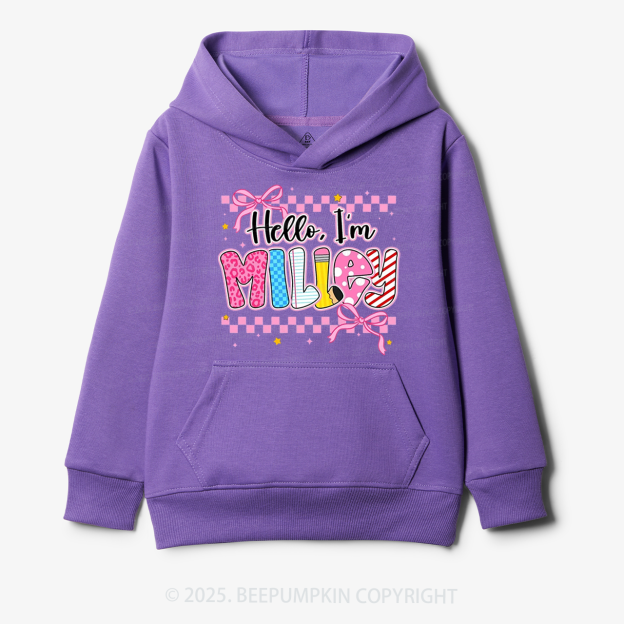 Personalized Sweet & Sassy Kid's Hoodies Beepumpkin
