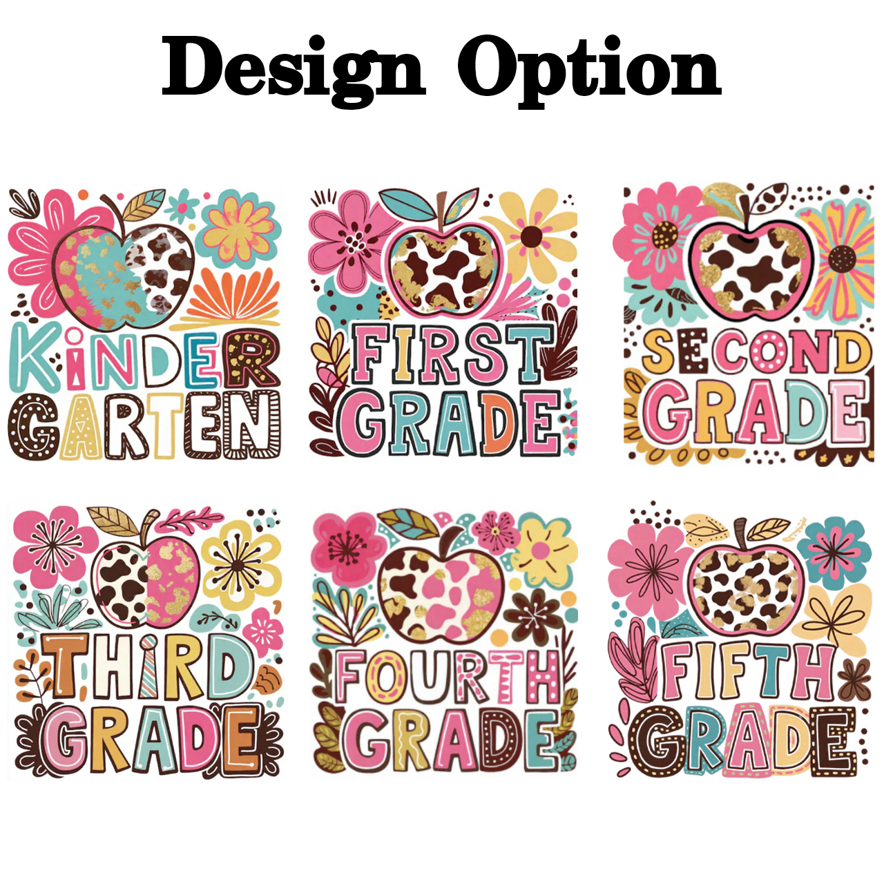 Personalized Apple Blossoms Kid's Sweatshirt