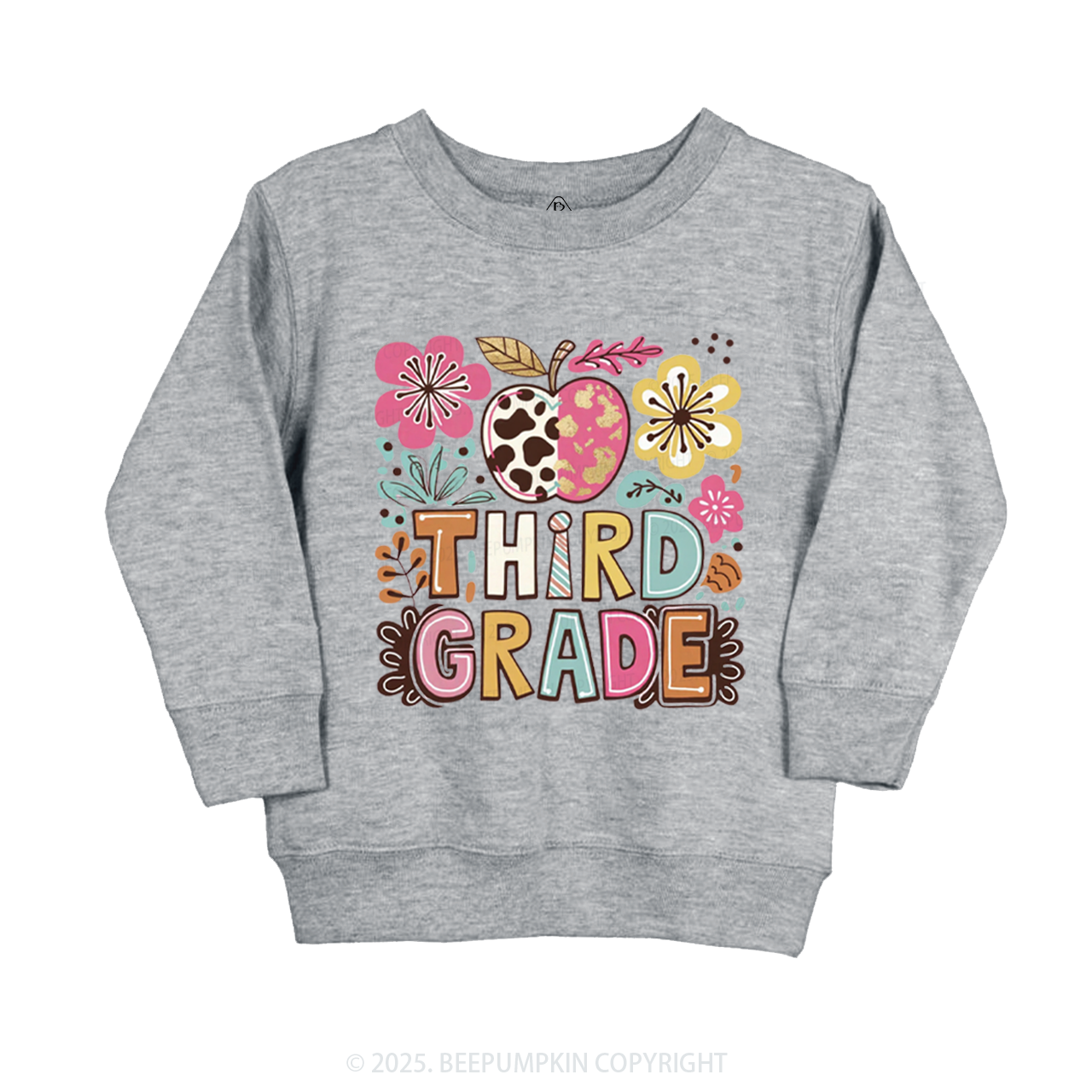 Personalized Apple Blossoms Kid's Sweatshirt