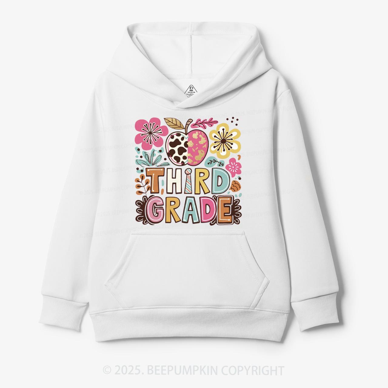 Personalized Apple Blossoms Kid's Hoodies Beepumpkin