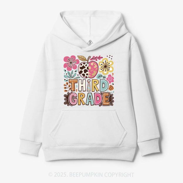Personalized Apple Blossoms Kid's Hoodies Beepumpkin