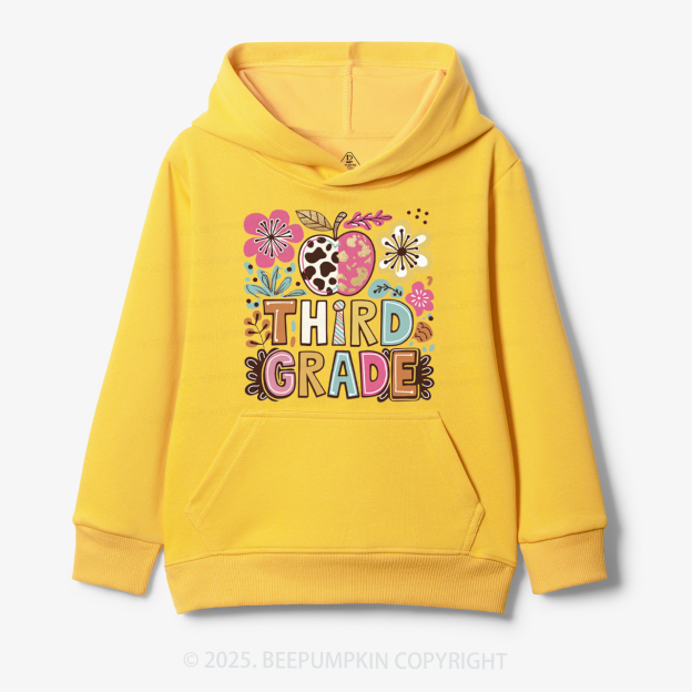 Personalized Apple Blossoms Kid's Hoodies Beepumpkin