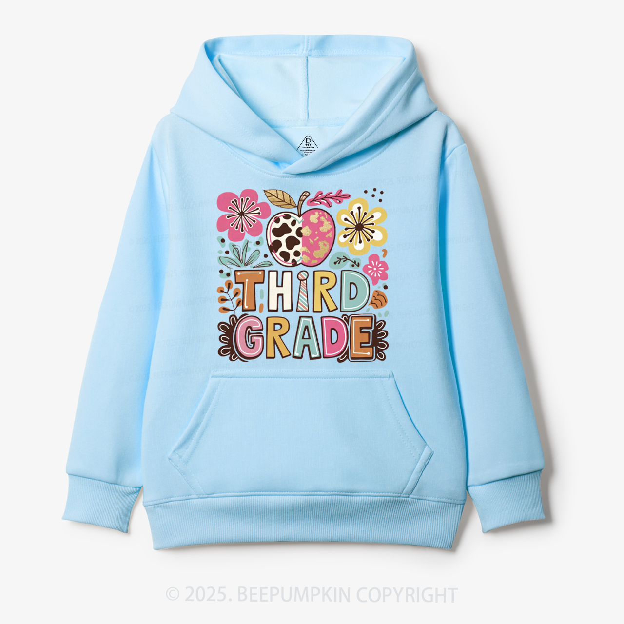 Personalized Apple Blossoms Kid's Hoodies Beepumpkin