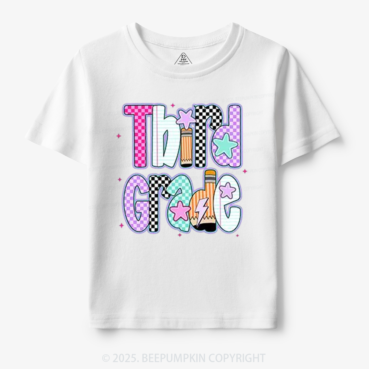Personalized Personalized Purple Aura Grade Toddler&Kid's Tees Beepumpkin