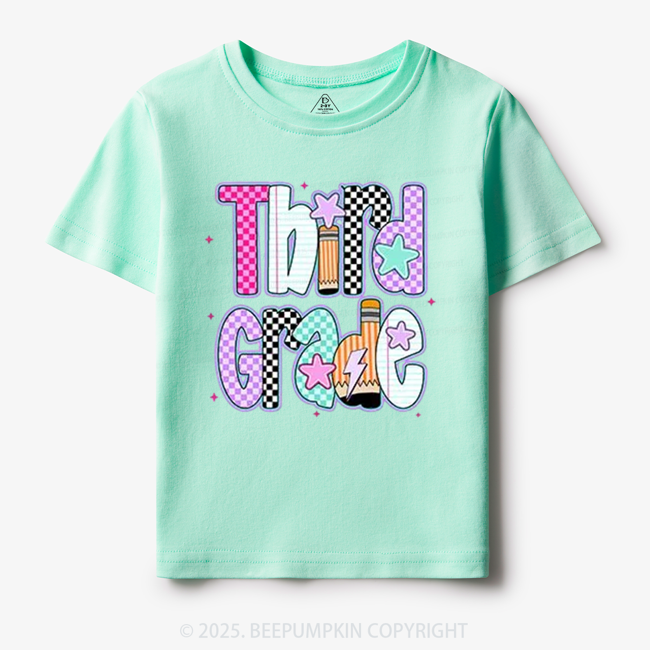 Personalized Personalized Purple Aura Grade Toddler&Kid's Tees Beepumpkin
