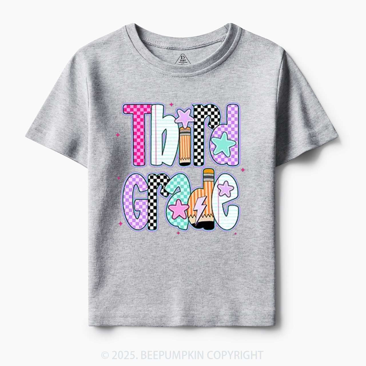 Personalized Personalized Purple Aura Grade Toddler&Kid's Tees Beepumpkin