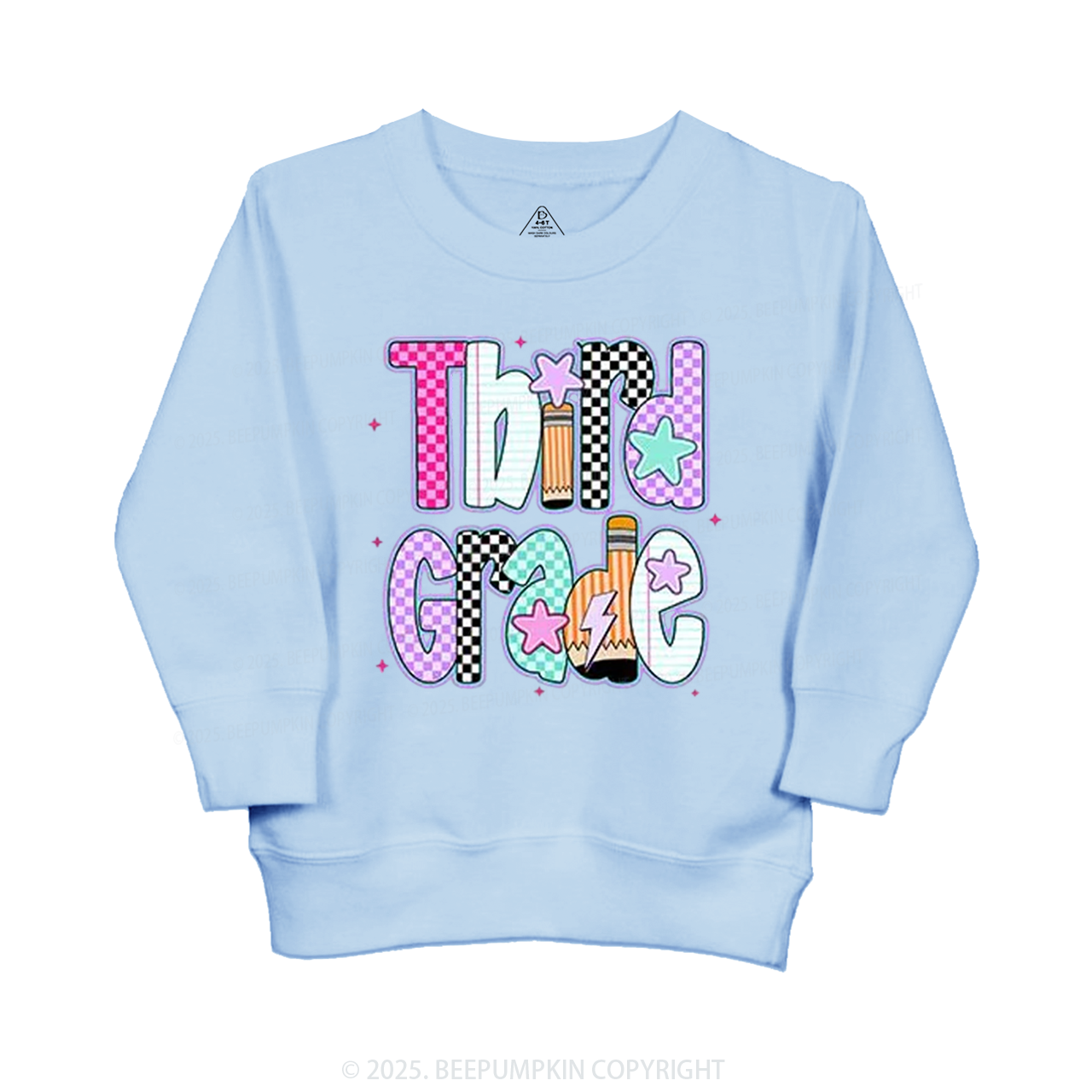 Personalized Personalized Purple Aura Grade Kid's Sweatshirt