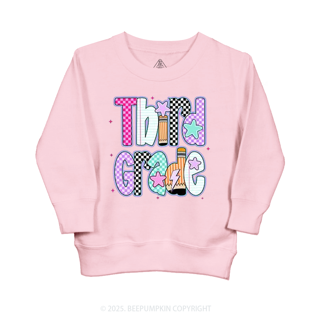 Personalized Personalized Purple Aura Grade Kid's Sweatshirt
