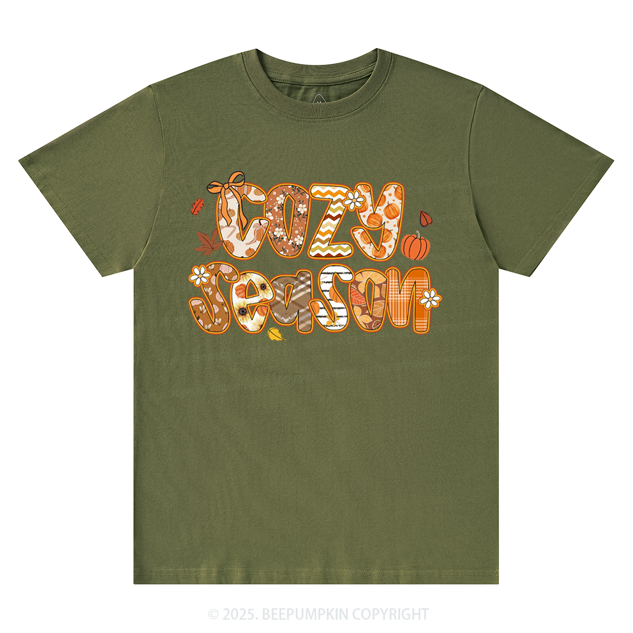 Cozy Season Fall T-Shirts Beepumpkin 