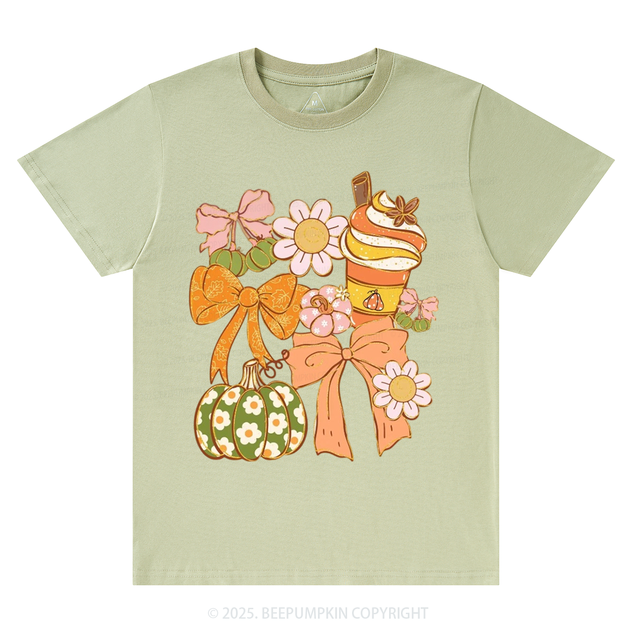 Fall Pumpkin Coquette Fall T-Shirts Beepumpkin 