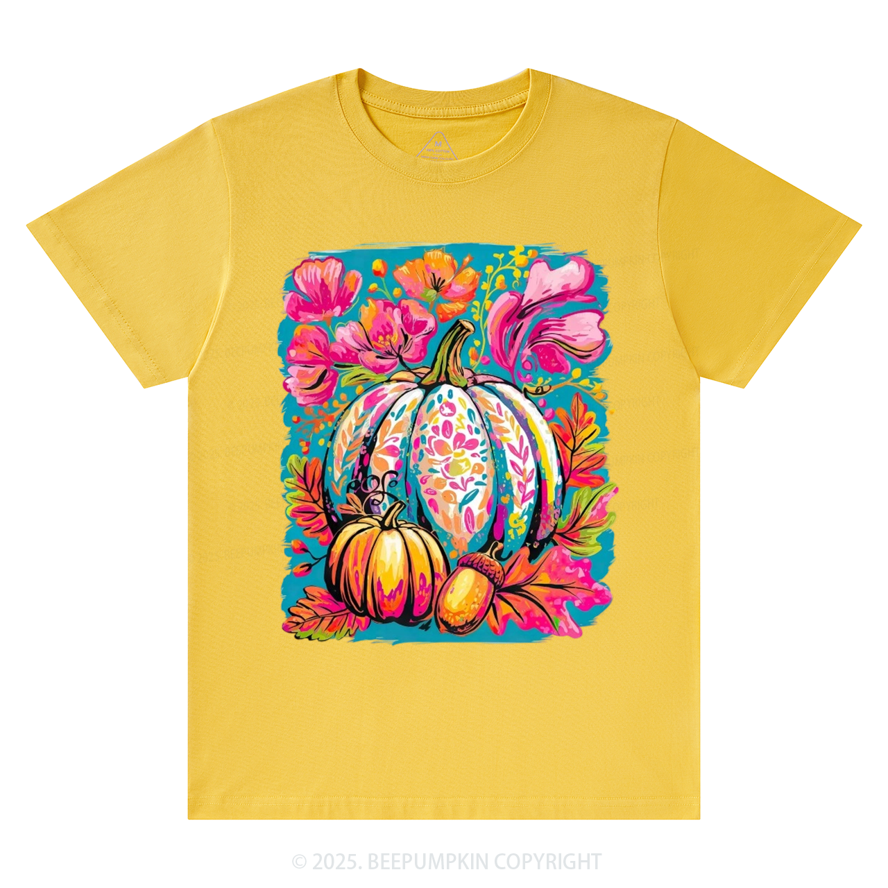 Glam Gourd Fall T-Shirts Beepumpkin 