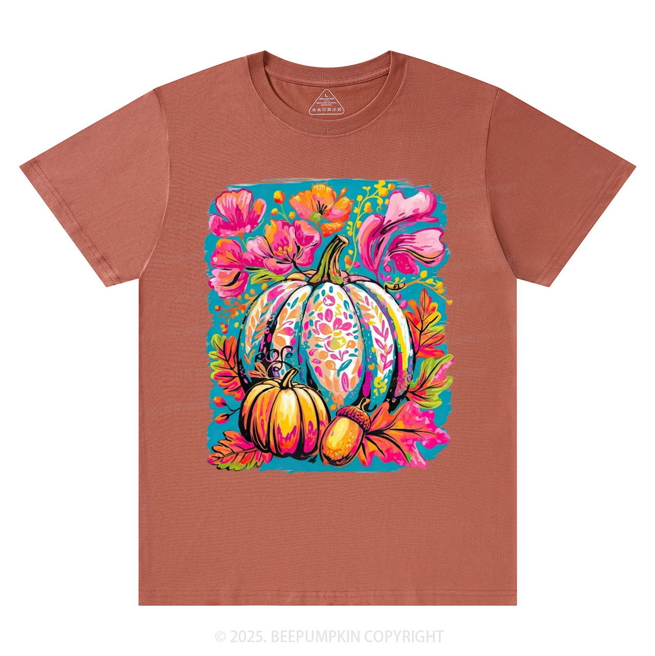Glam Gourd Fall T-Shirts Beepumpkin 