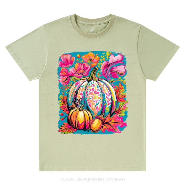 Glam Gourd Fall T-Shirts Beepumpkin 