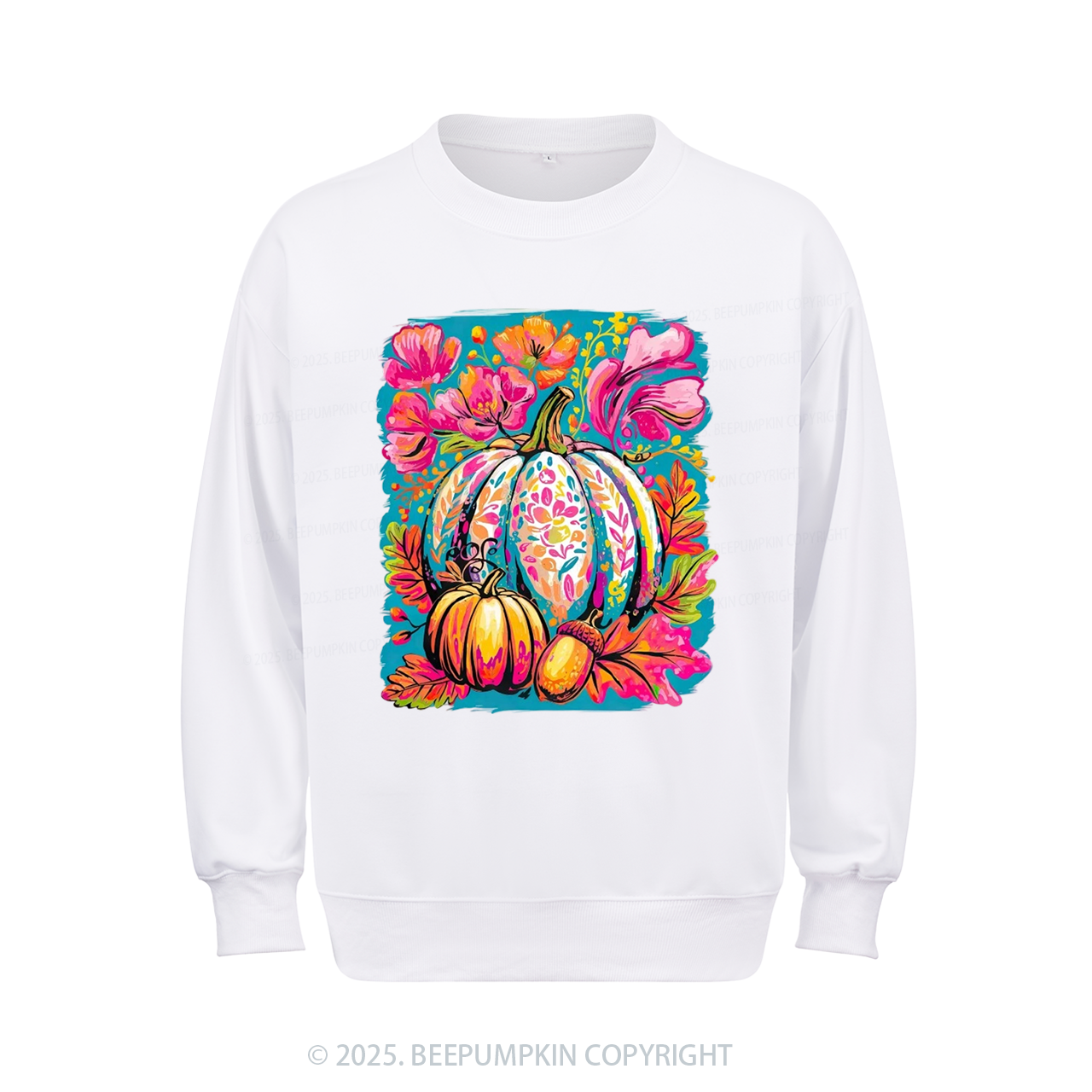 Glam Gourd Sweatshirt Beepumpkin