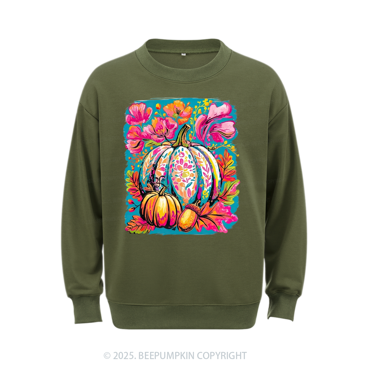 Glam Gourd Sweatshirt Beepumpkin