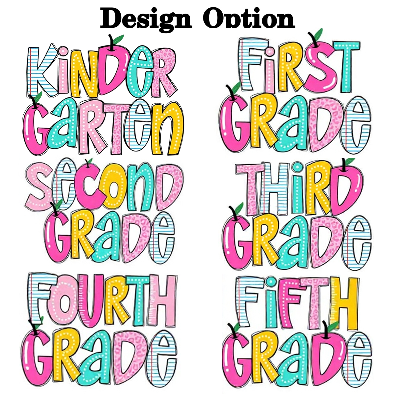Personalized Colorful Grades Kid's Sweatshirt