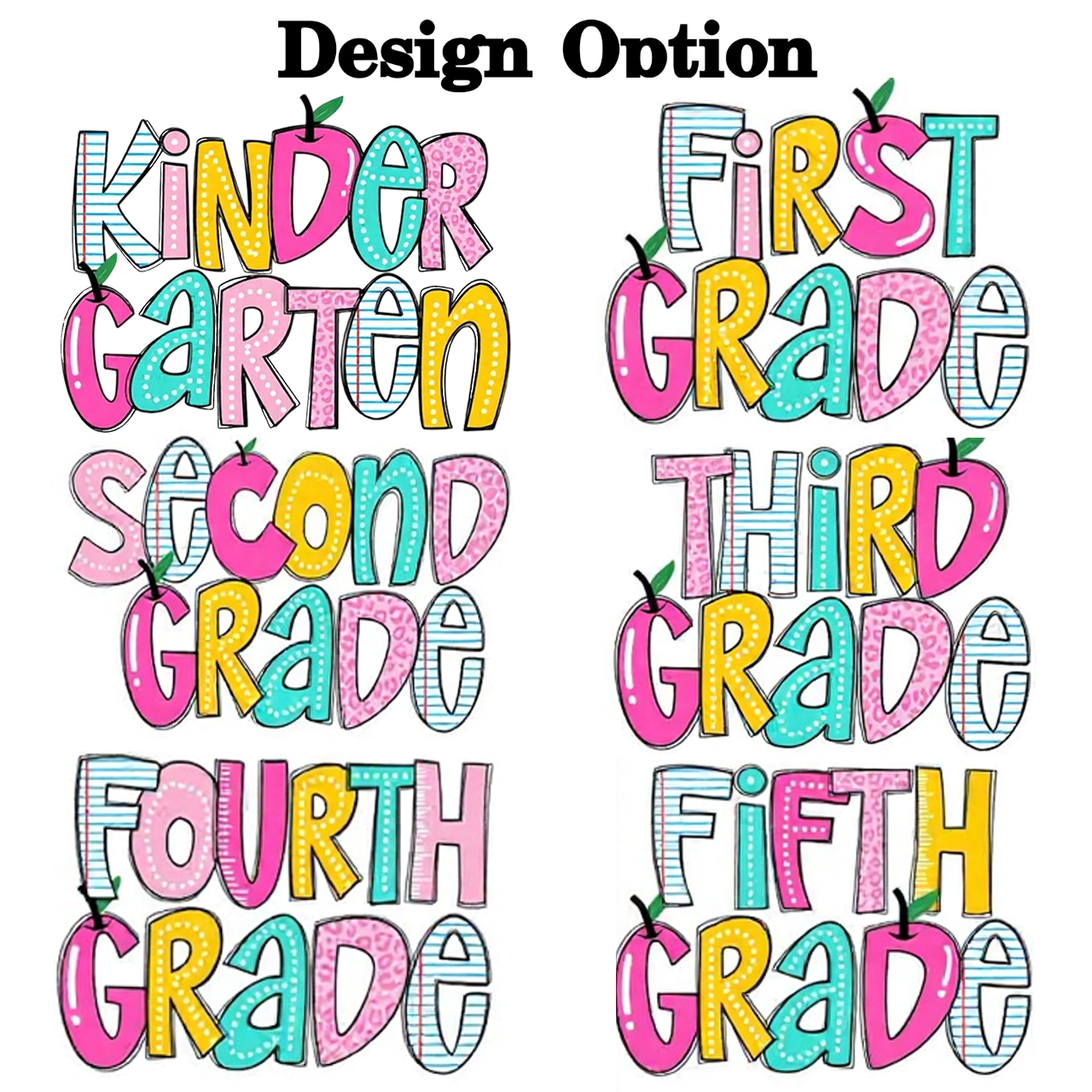 Personalized Colorful Grades Kid's Sweatshirt