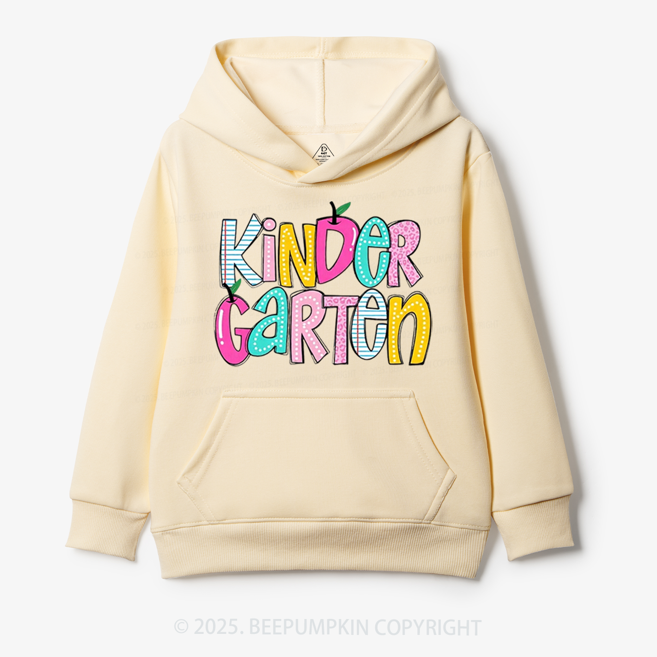 Personalized Colorful Grades Kid's Hoodies Beepumpkin