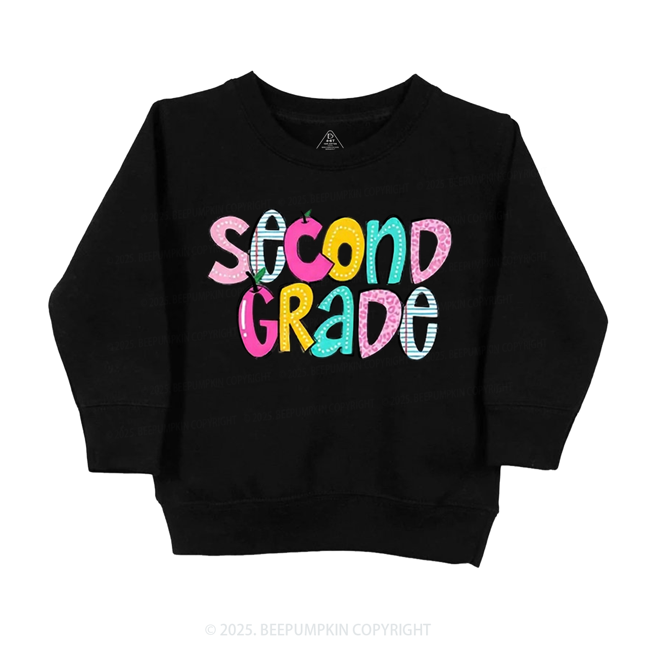 Personalized Colorful Grades Kid's Sweatshirt