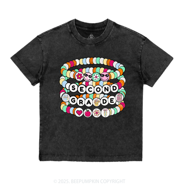 Personalized Friendship Bracelet Toddler&Kids Washed Tees