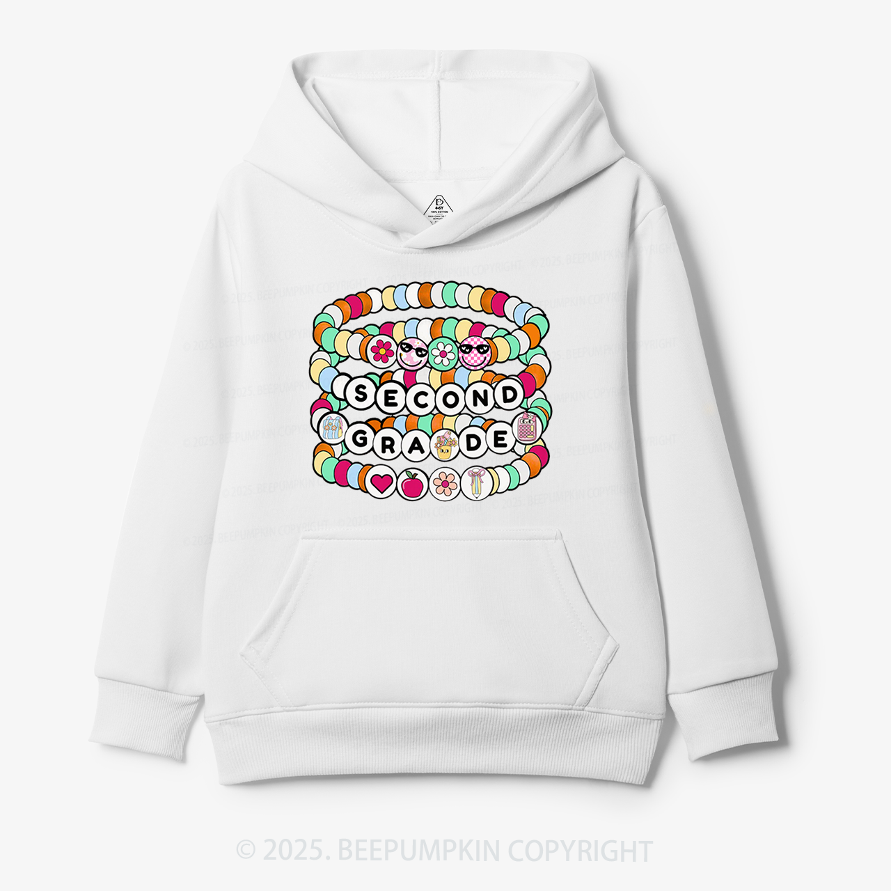Personalized Friendship Bracelet Kid's Hoodies Beepumpkin