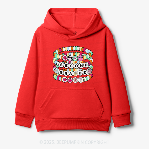 Personalized Friendship Bracelet Kid's Hoodies Beepumpkin