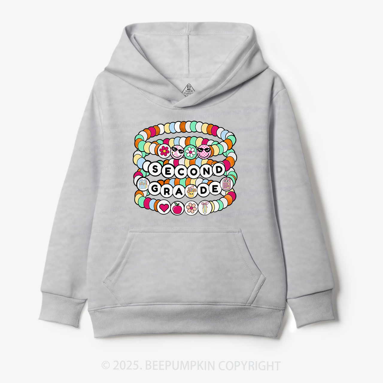 Personalized Friendship Bracelet Kid's Hoodies Beepumpkin