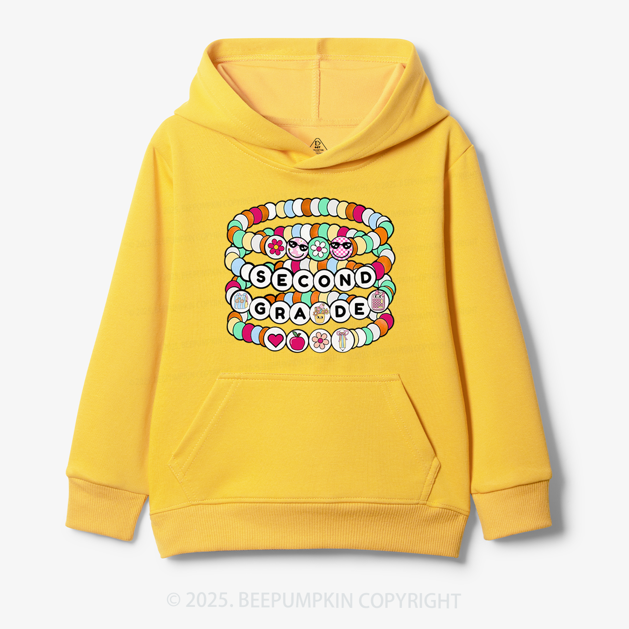 Personalized Friendship Bracelet Kid's Hoodies Beepumpkin