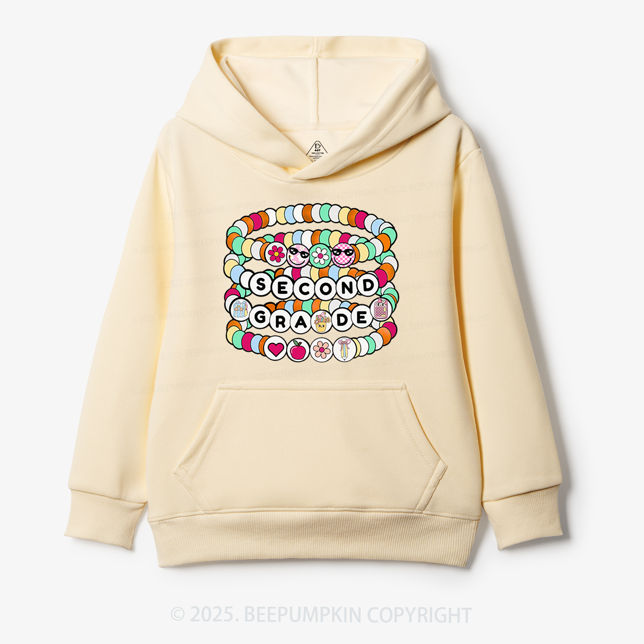 Personalized Friendship Bracelet Kid's Hoodies Beepumpkin