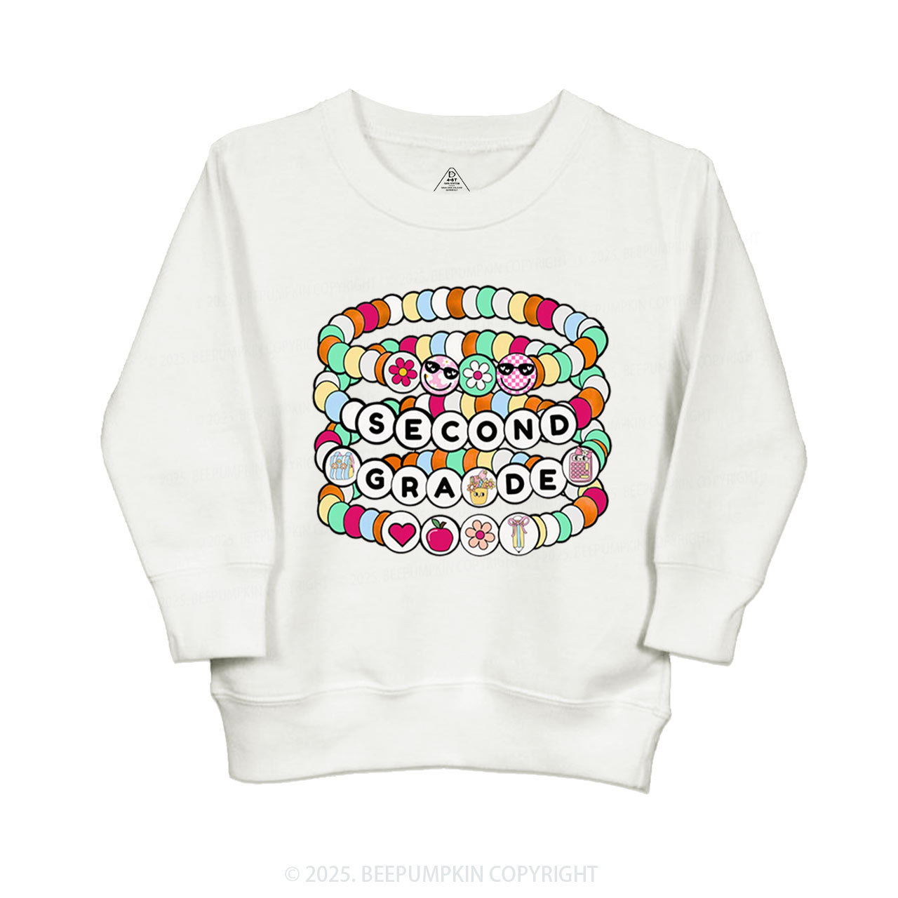 Personalized Friendship Bracelet Kid's Sweatshirt