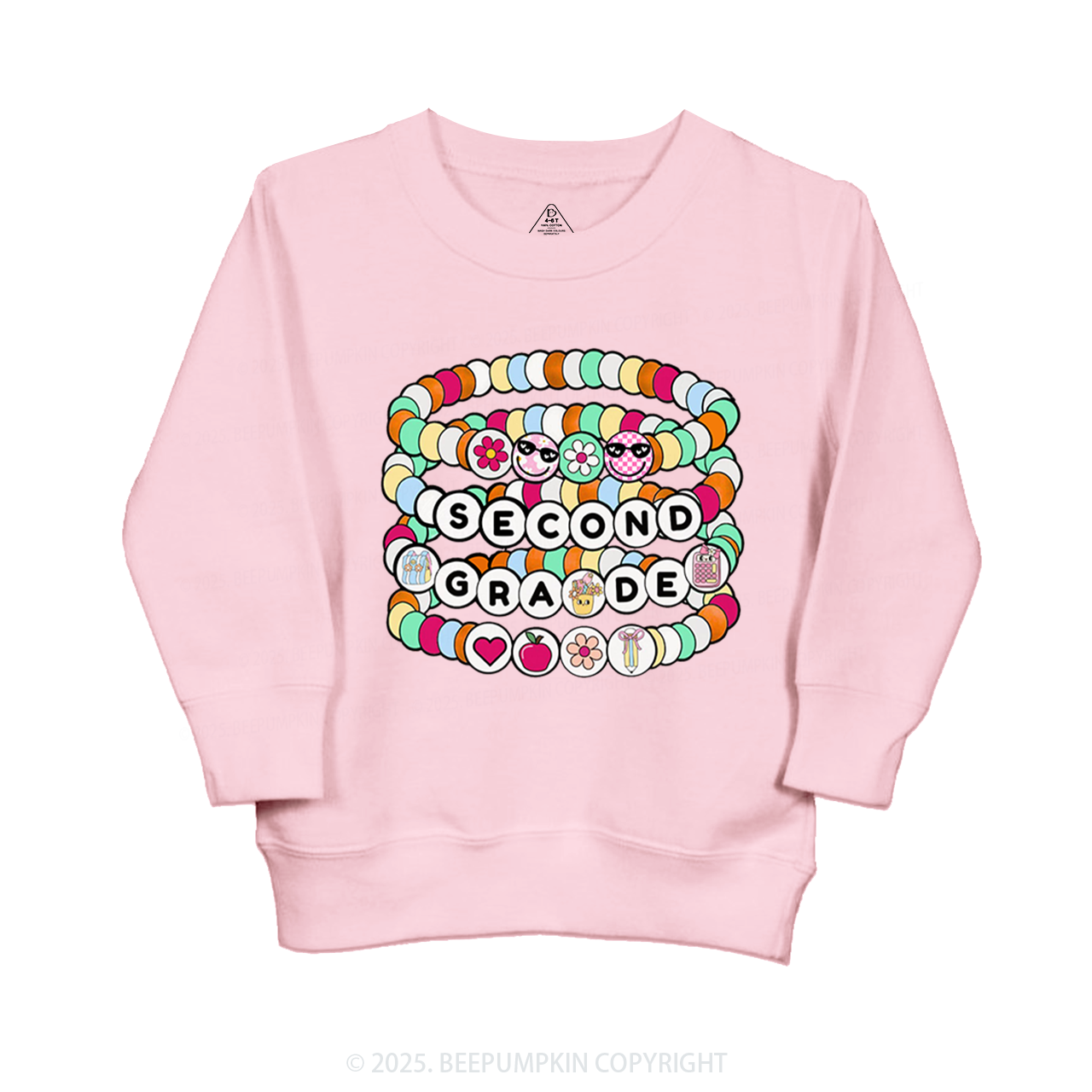 Personalized Friendship Bracelet Kid's Sweatshirt