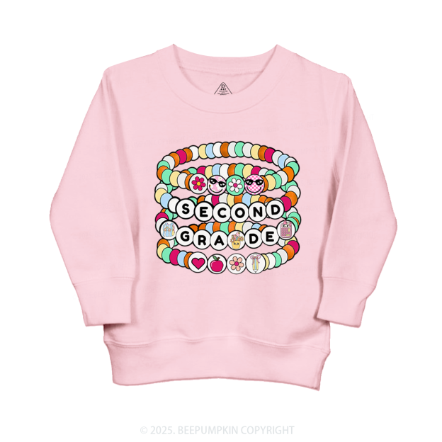 Personalized Friendship Bracelet Kid's Sweatshirt