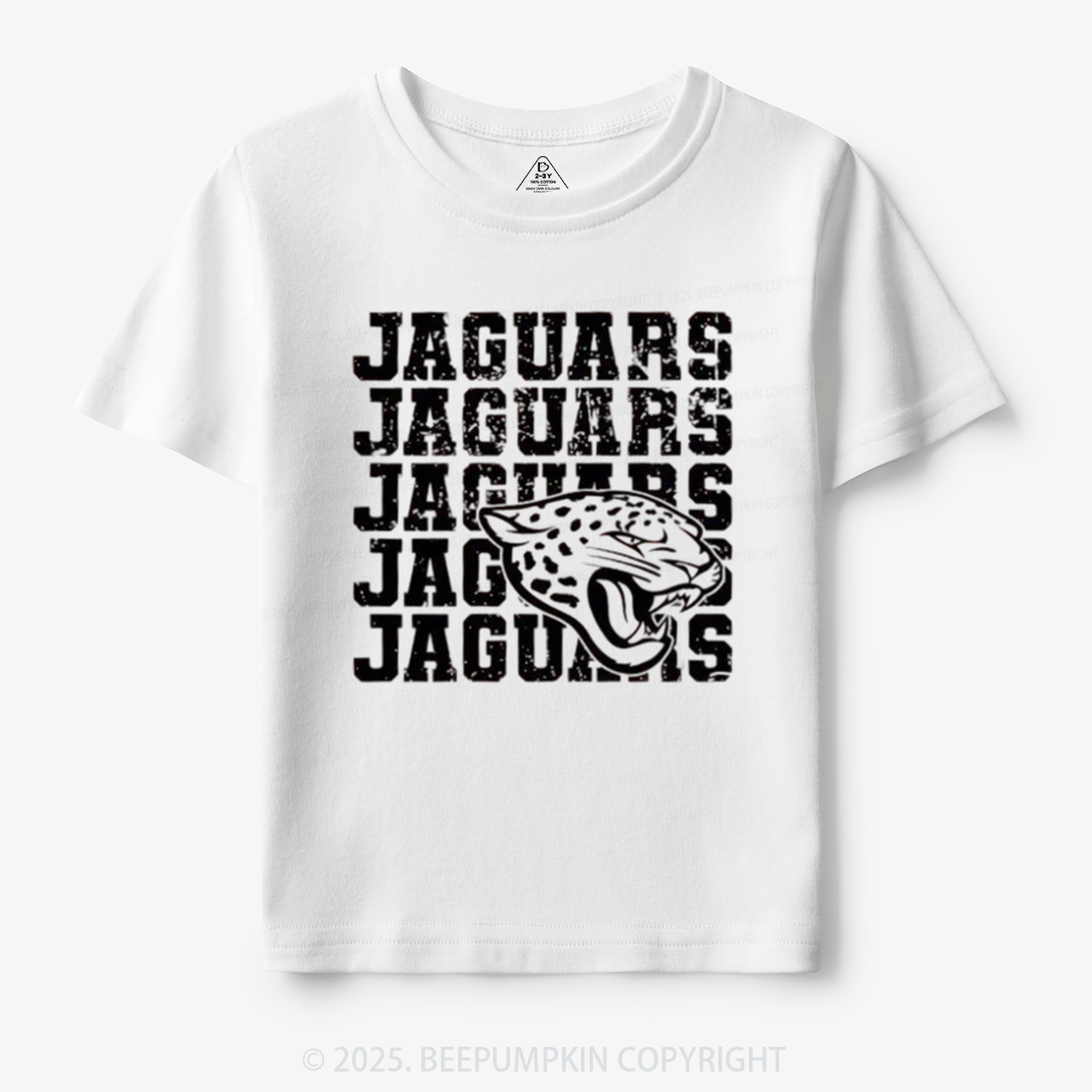 Personalized Jaguars Mascot Toddler&Kid's Tees Beepumpkin