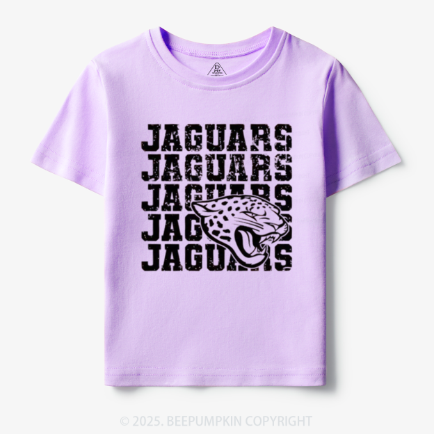 Personalized Jaguars Mascot Toddler&Kid's Tees Beepumpkin