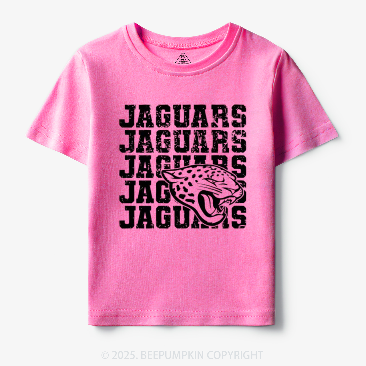 Personalized Jaguars Mascot Toddler&Kid's Tees Beepumpkin