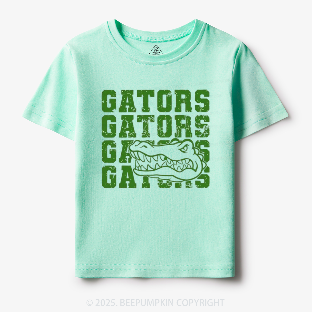 Personalized Gators Mascot Toddler&Kid's Tees Beepumpkin