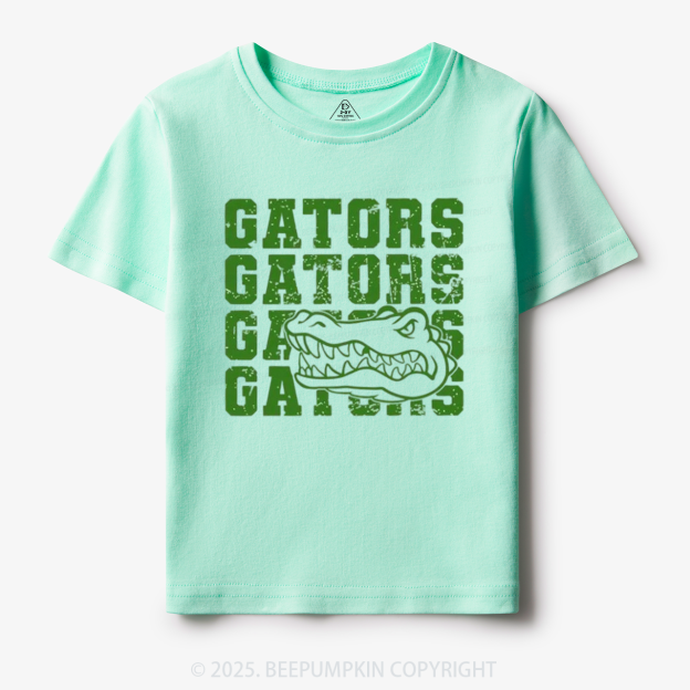Personalized Gators Mascot Toddler&Kid's Tees Beepumpkin