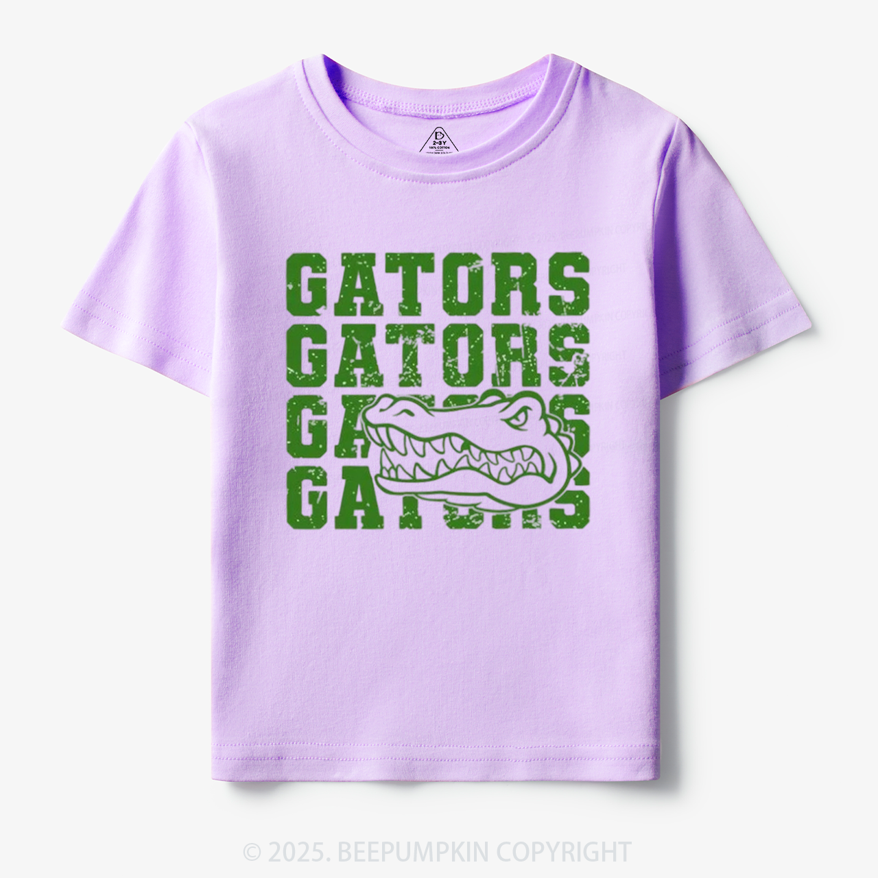 Personalized Gators Mascot Toddler&Kid's Tees Beepumpkin