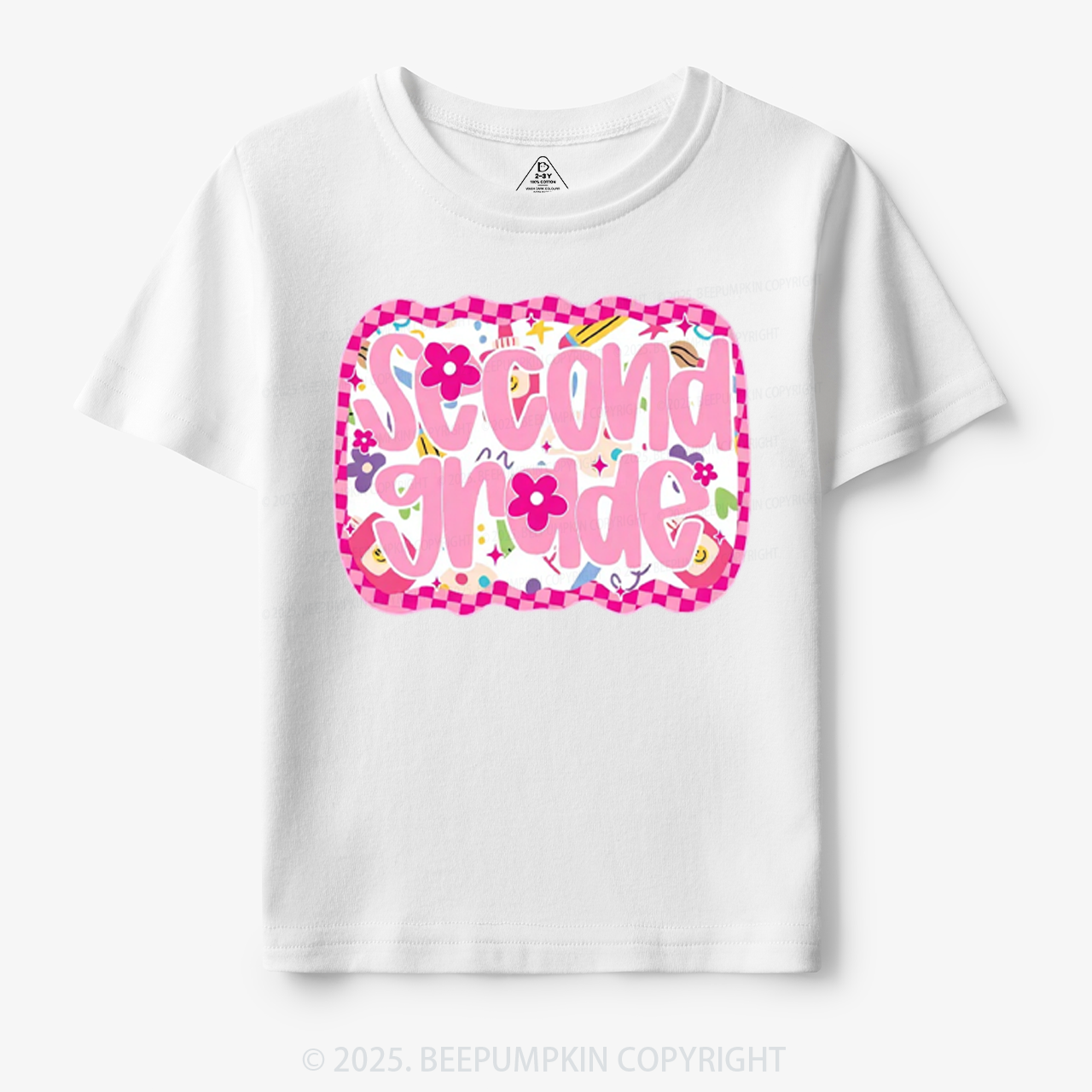 Personalized Pink School Magic Toddler&Kid's Tees Beepumpkin
